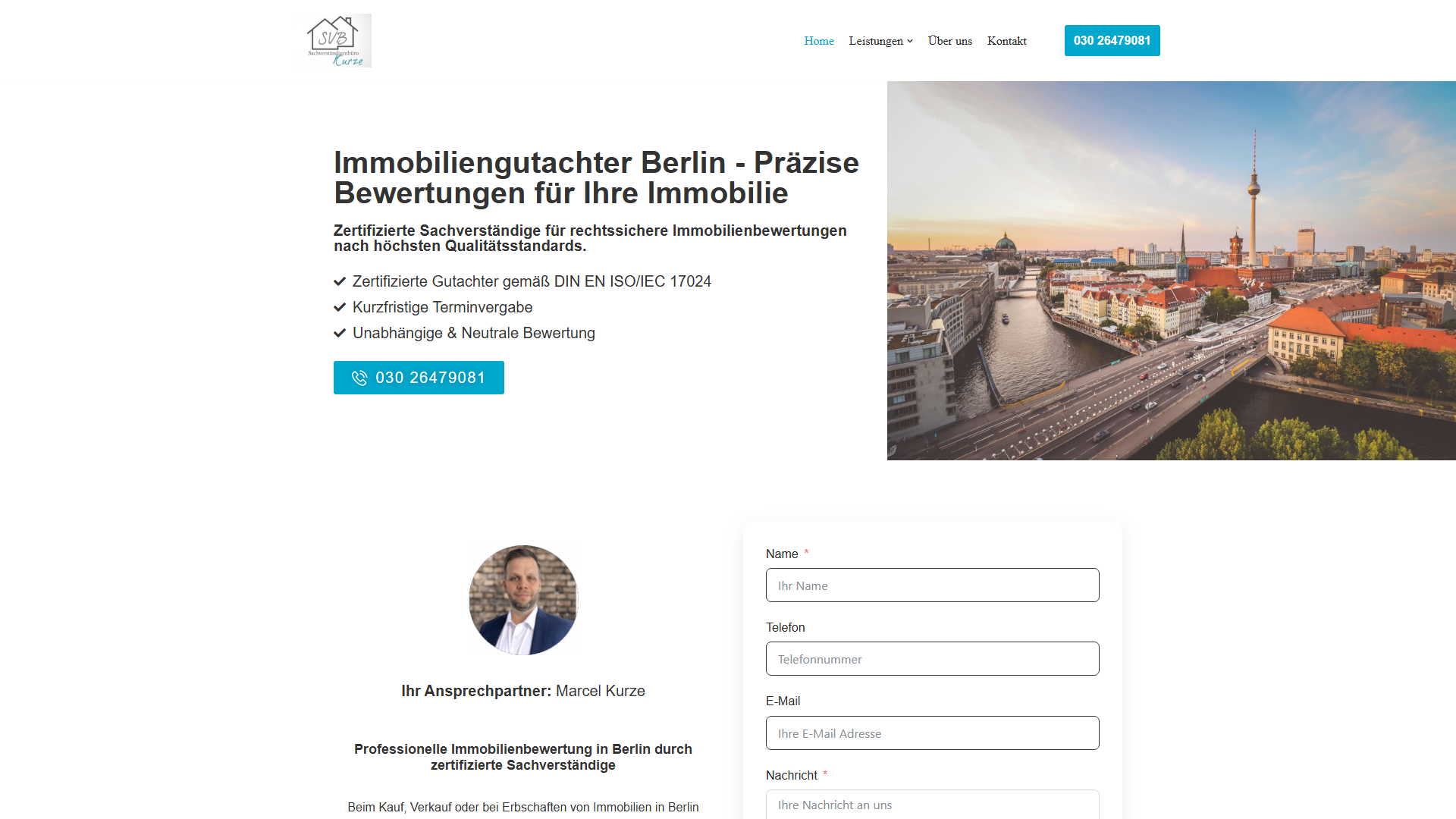 Immobiliengutachter Berlin Marcel Kurze