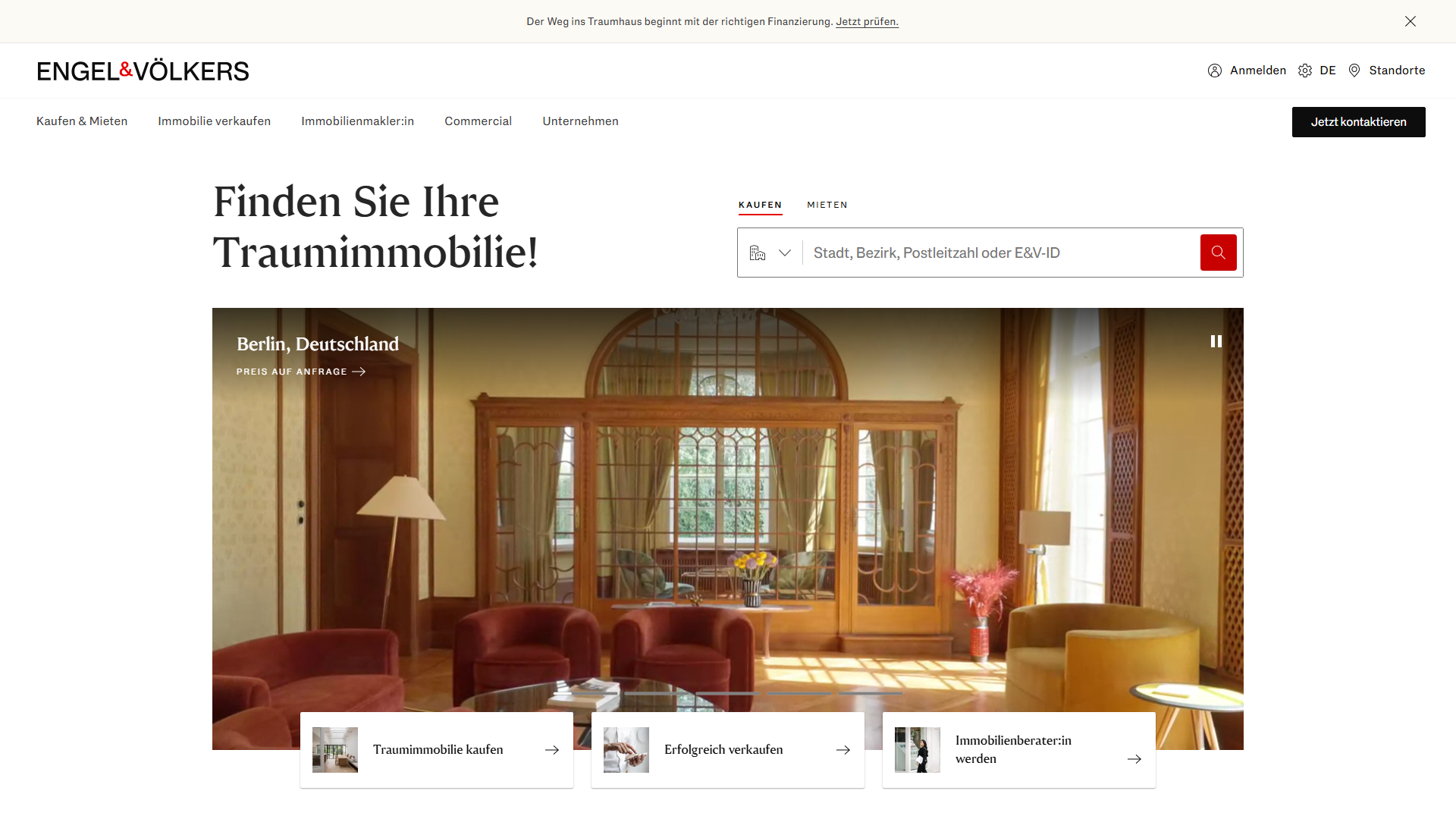 Engel und Völkers Immobilienbewertung Deutschland