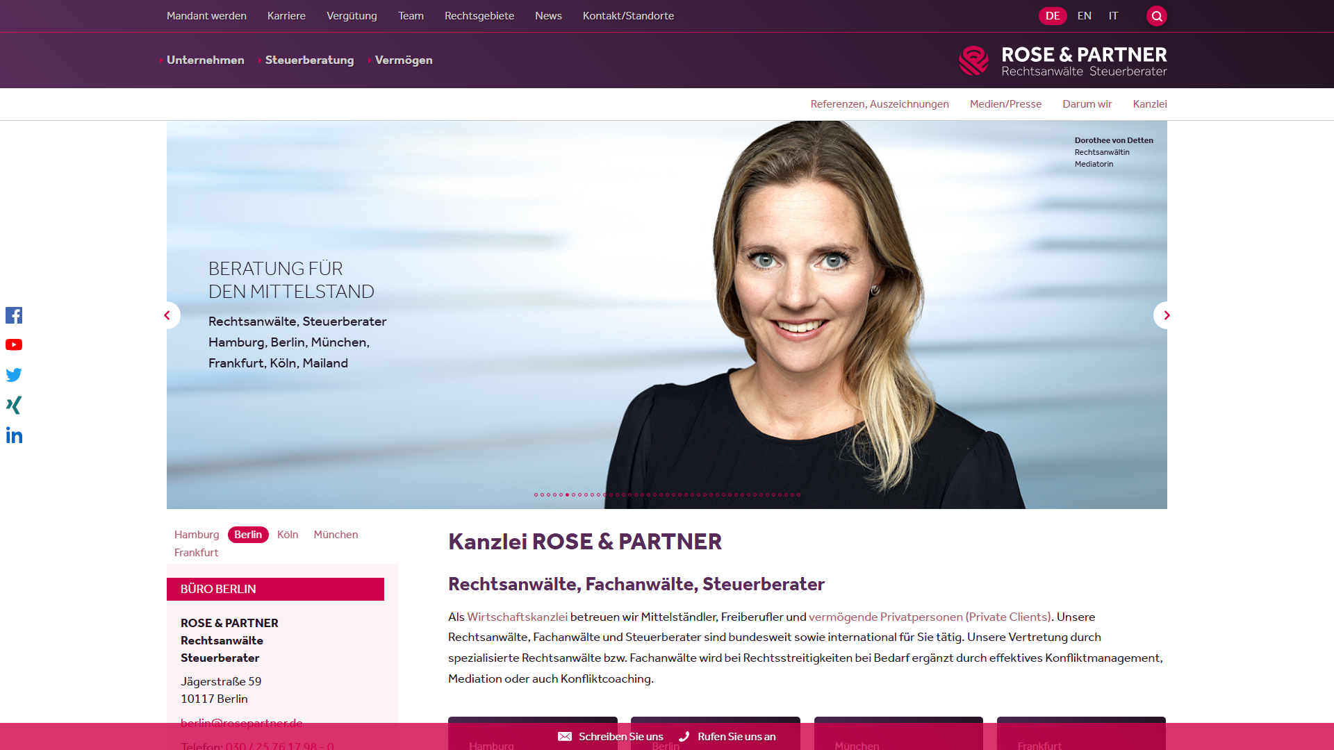 ROSE und PARTNER Immobilienbewertung Deutschland